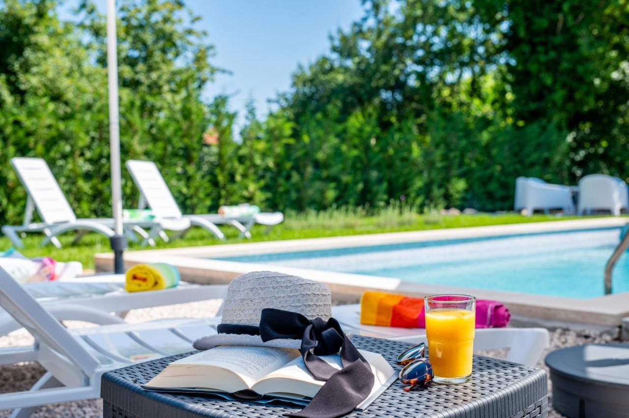 Villa Destiny Nedescina, Istrien, Kroatien Exterior foto