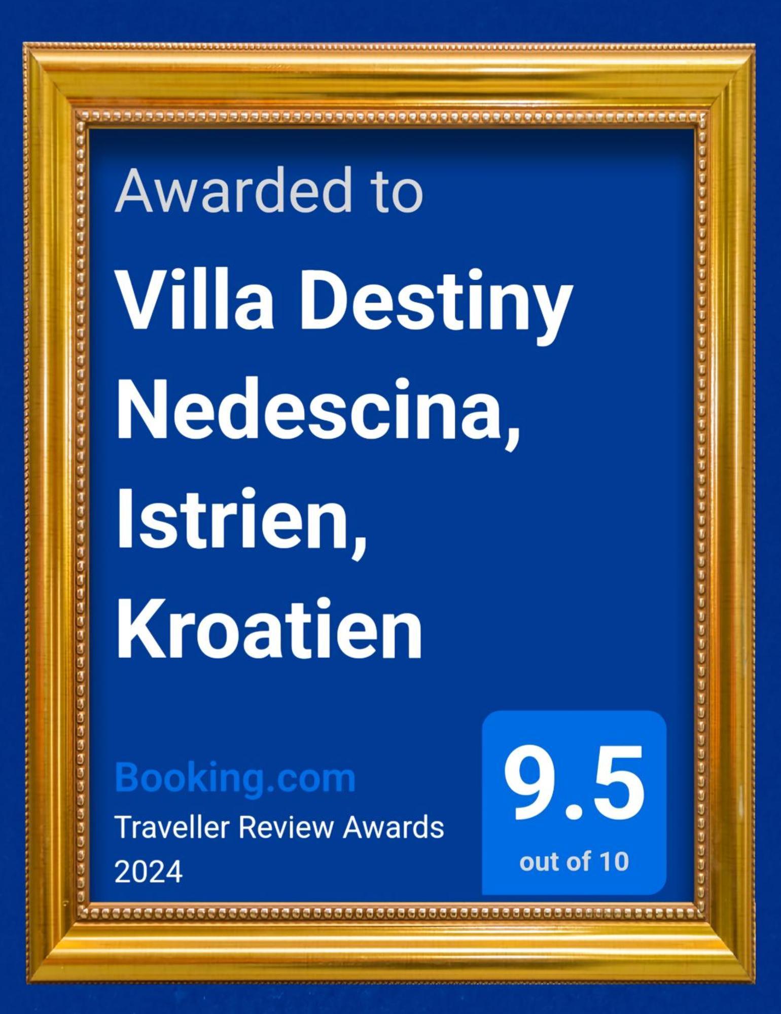 Villa Destiny Nedescina, Istrien, Kroatien Exterior foto